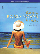 BRAZILIAN BOSSA NOVAS BY JOBIM TRUMPET BK/CD cover